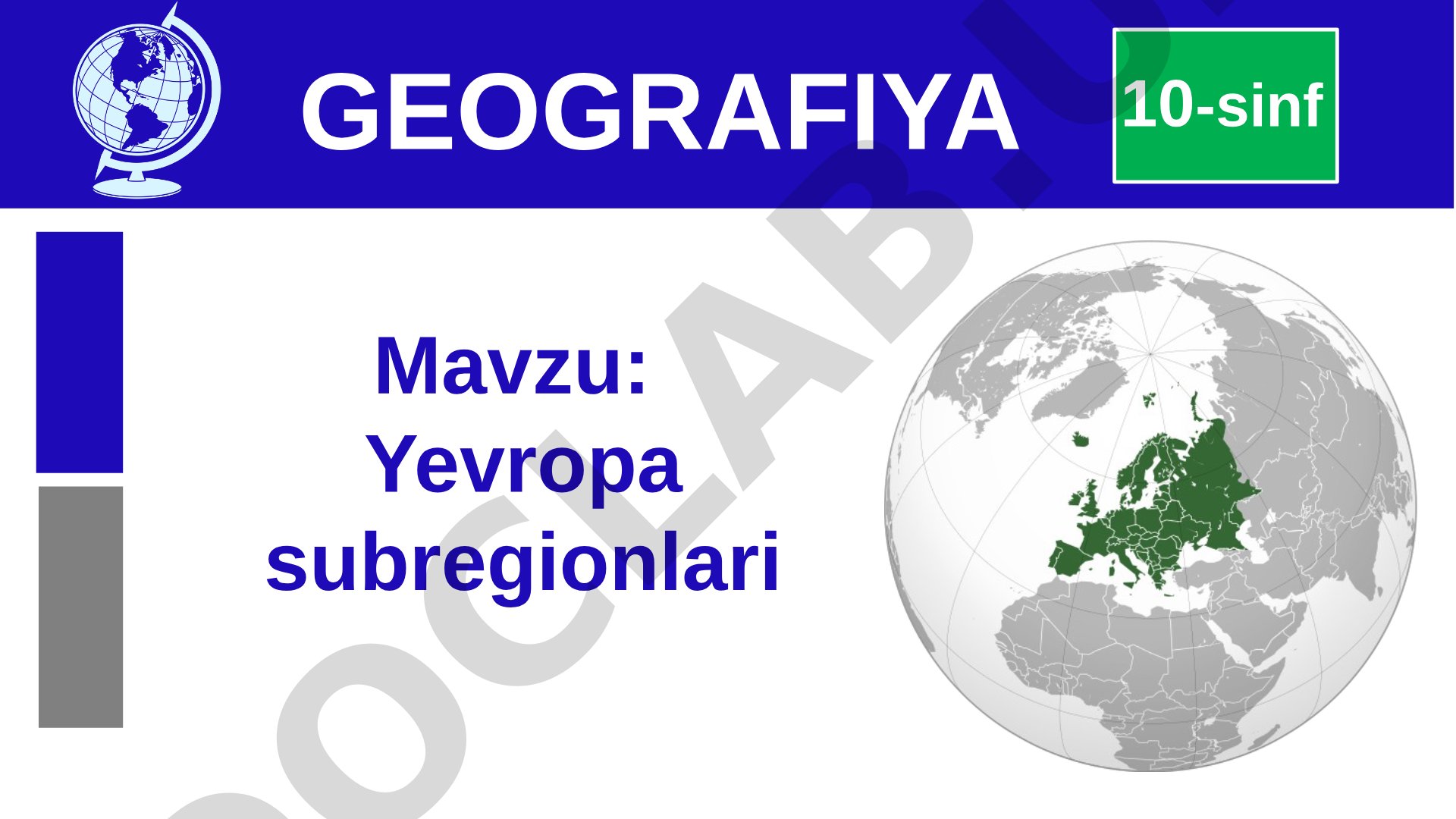 Yevropa subregionlari