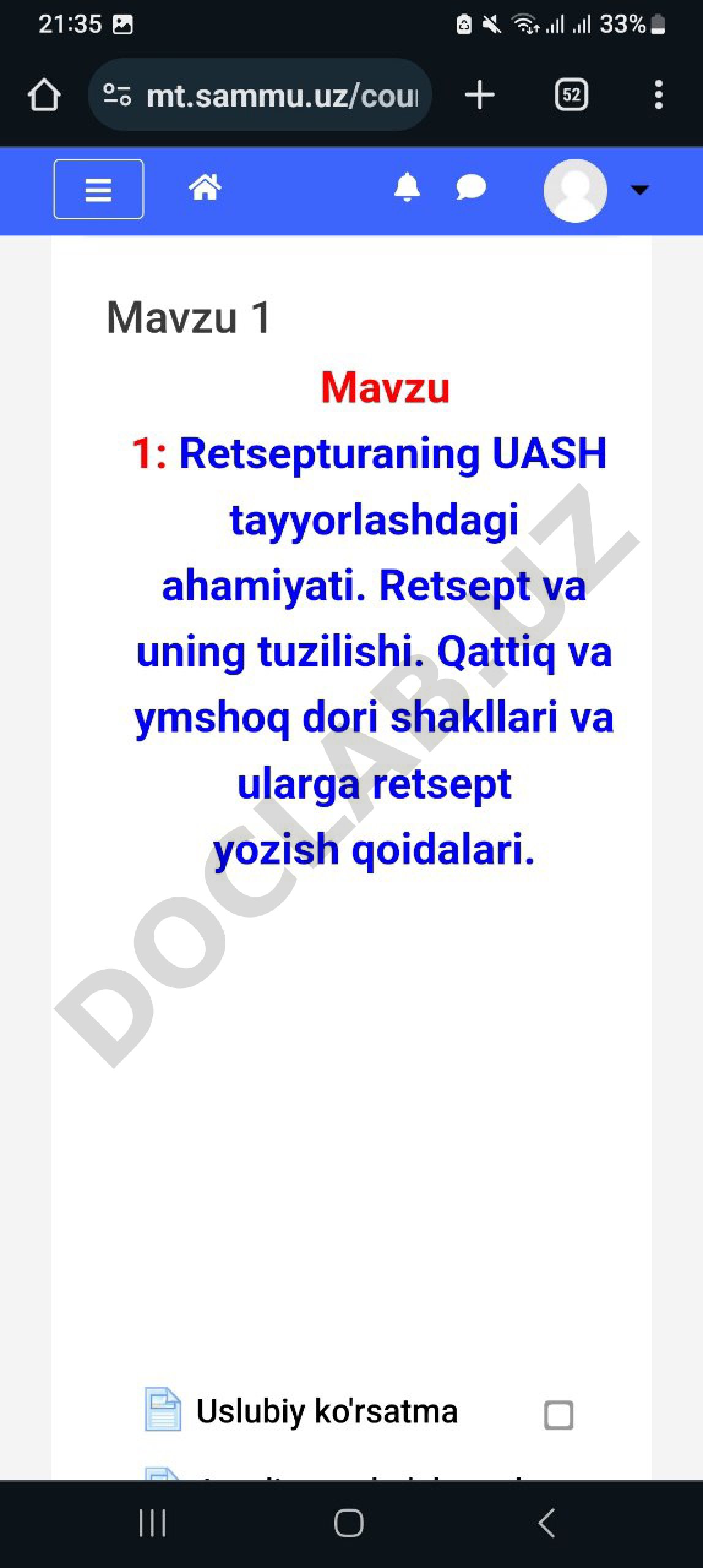 Metadata yaratish qoidalari