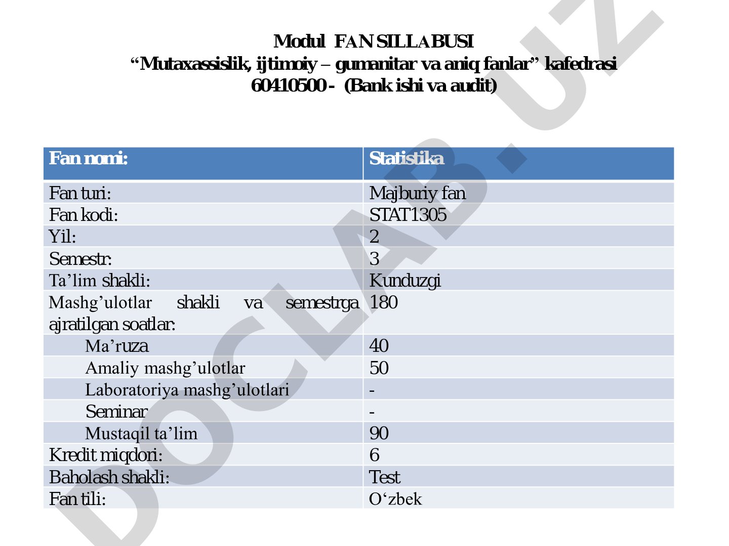 Statistika