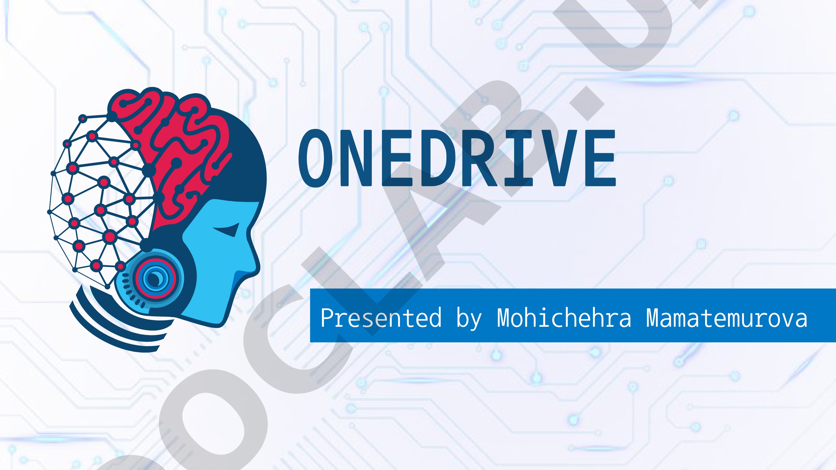 Microsoft OneDrive bulutli xotirada fayllarni saqlash, sinxronlashtirish va baham ko'rish
