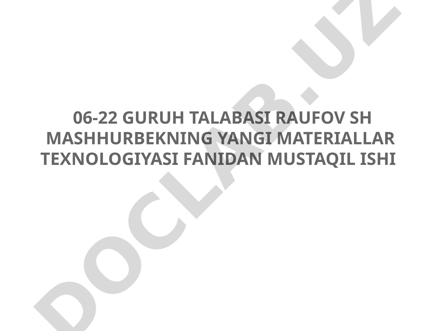 Kukun va g'ovak materiallarning xususiyatlari, turlari va ishlab chiqarish