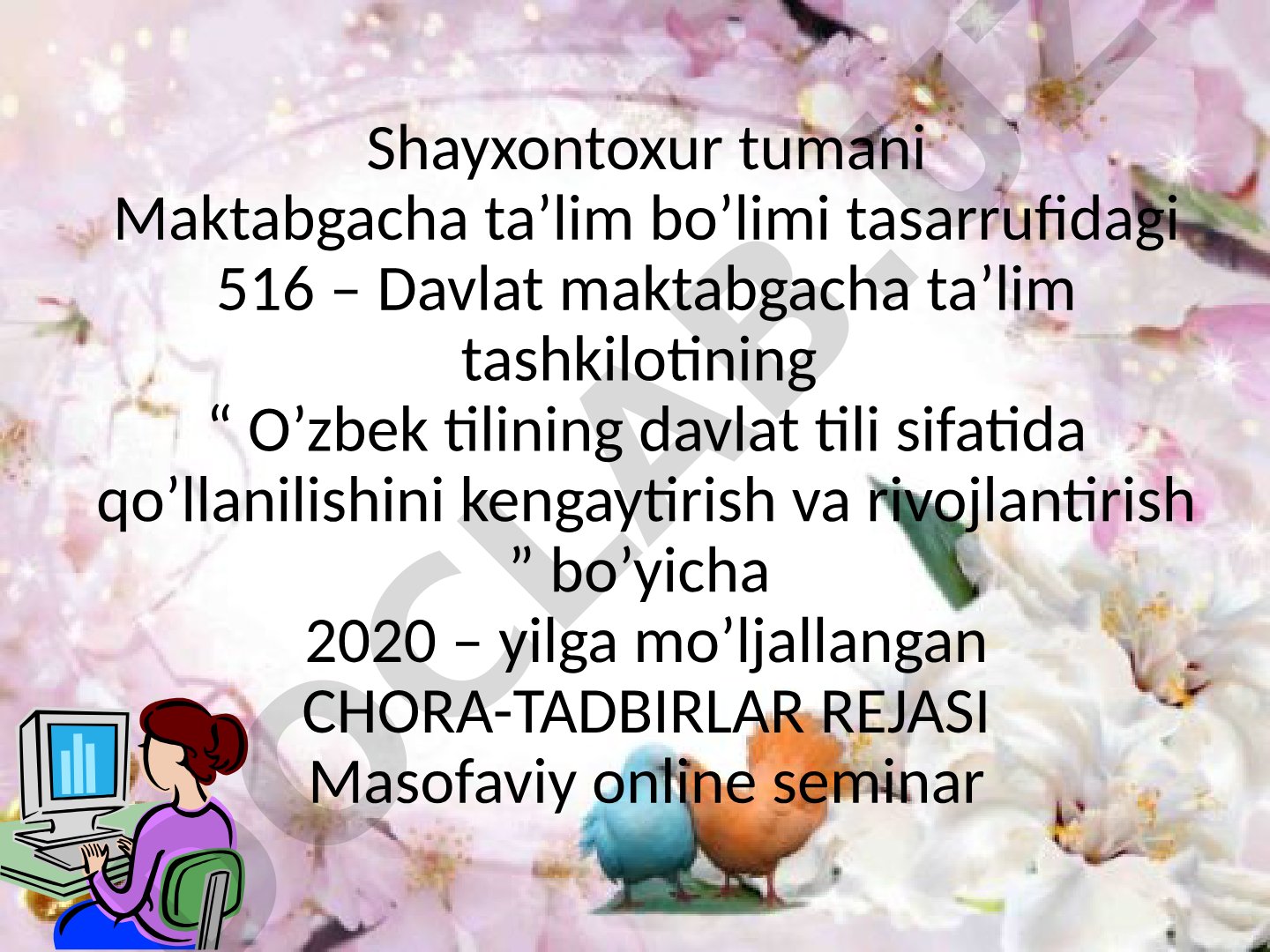 BAXTLI BOLALIK QONUN HIMOYASIDA