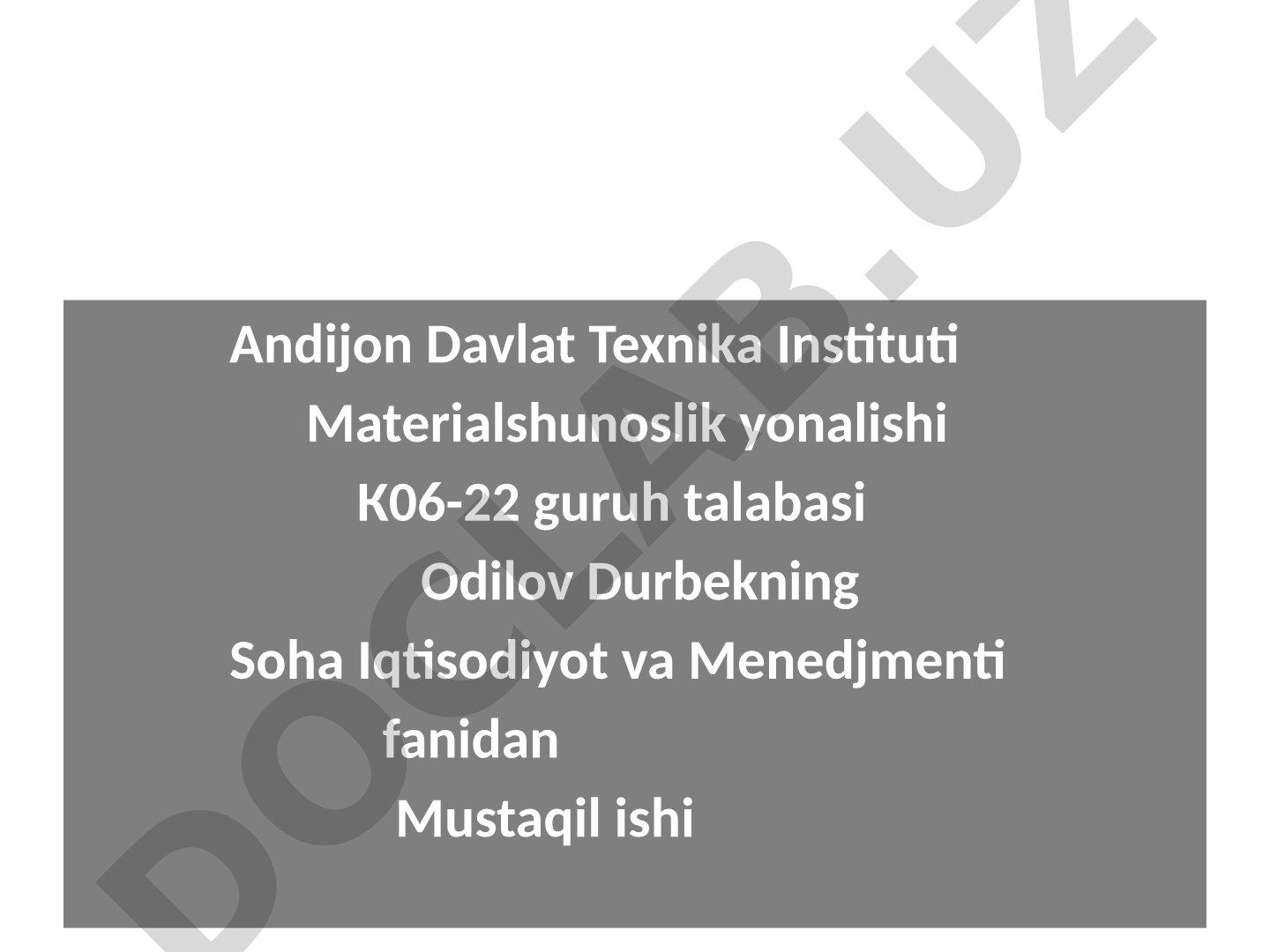 O'zbekiston Mehnat Resurslari va Ularning Tasniflanishi