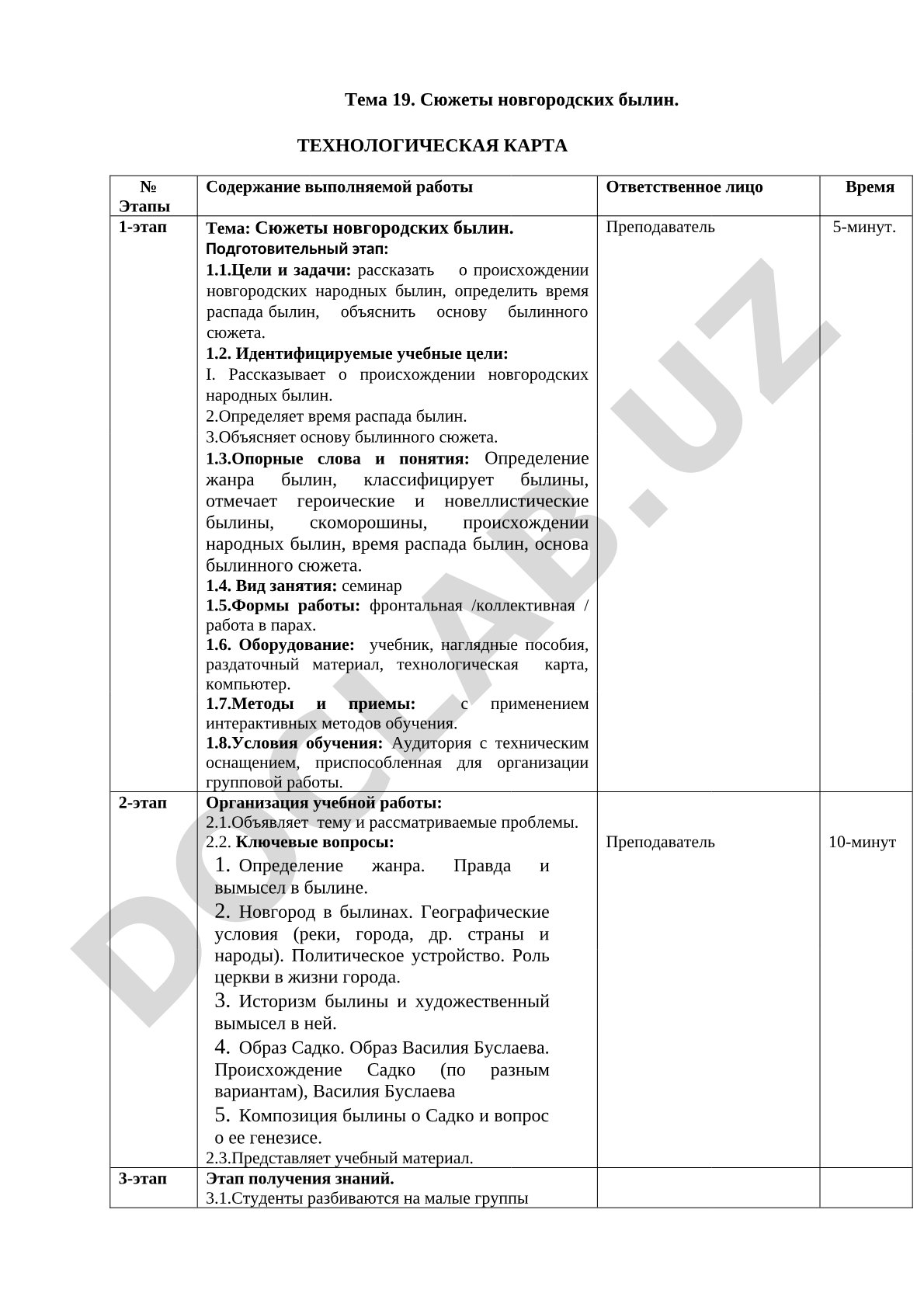 Сюжеты новгородских былин