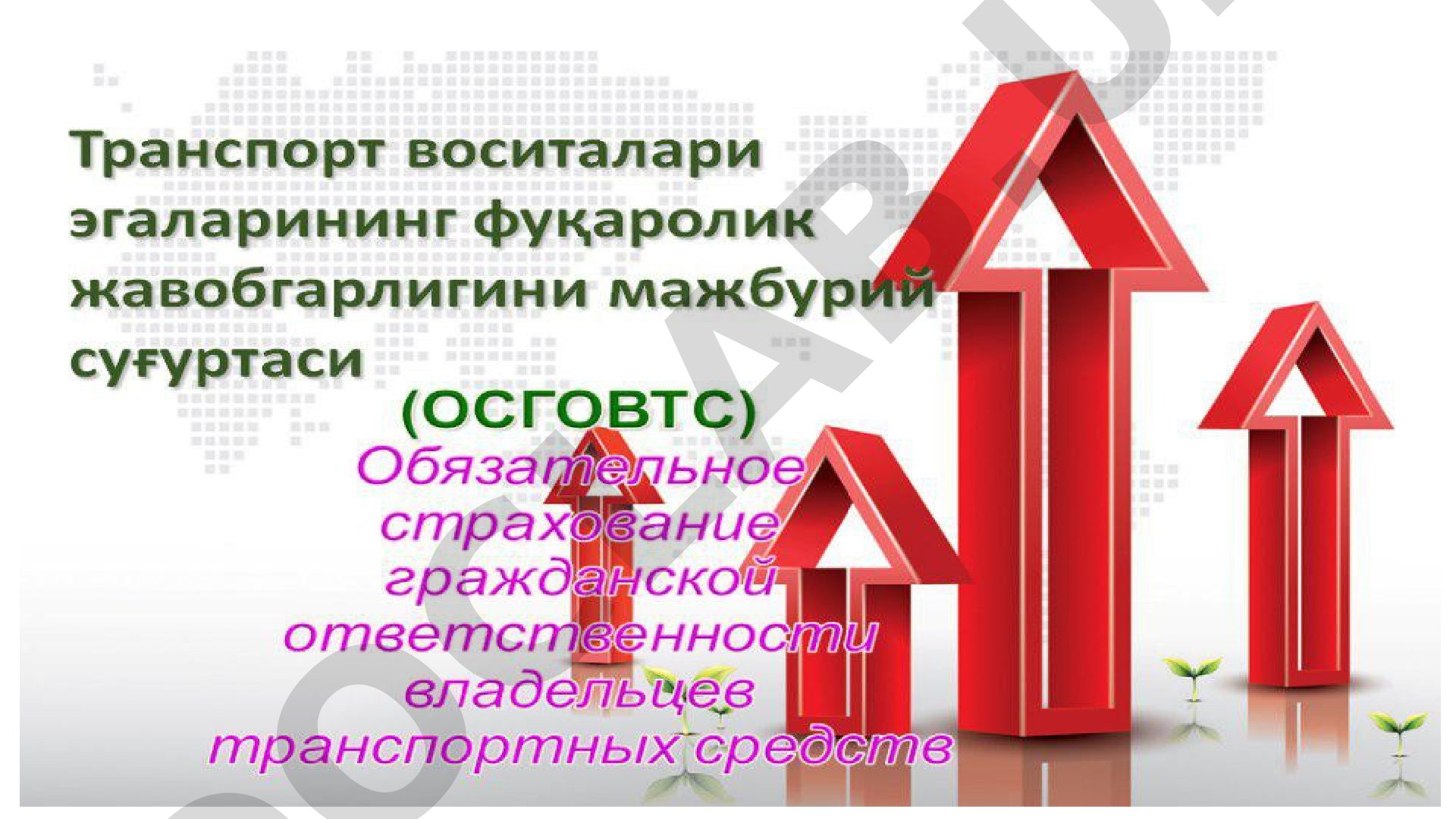 Транспорт воситалари эгаларининг фуқаролик жавобгарлигини мажбурий суғурта полиси бланкаси намунаси
