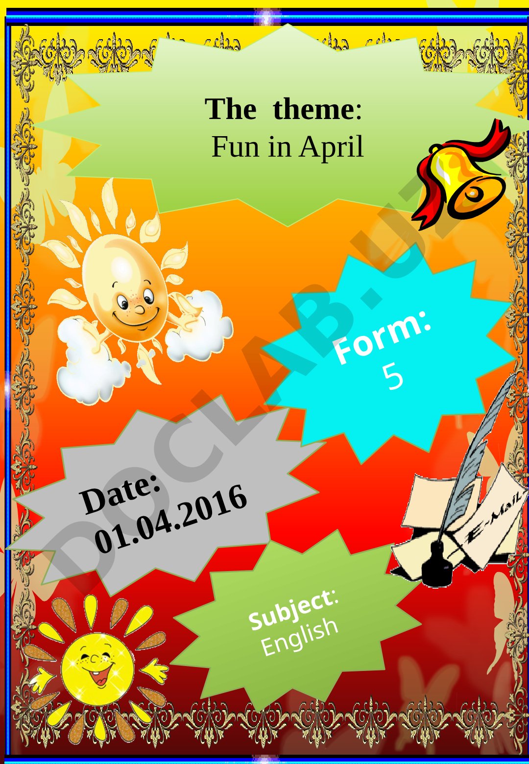 Fun in April