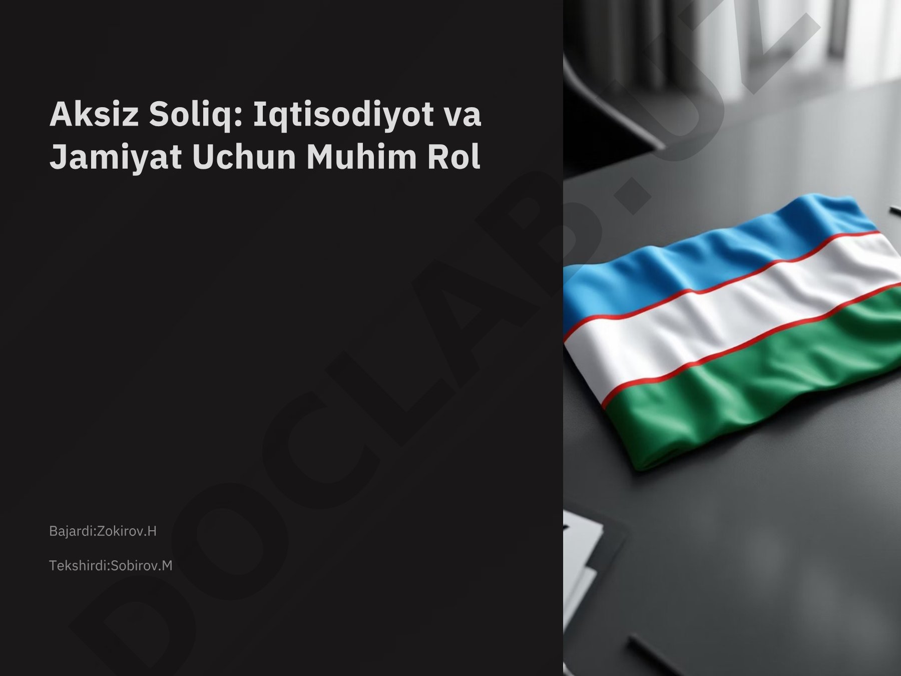 Aksiz Soliq: Iqtisodiyot va Jamiyat Uchun Muhim Rol