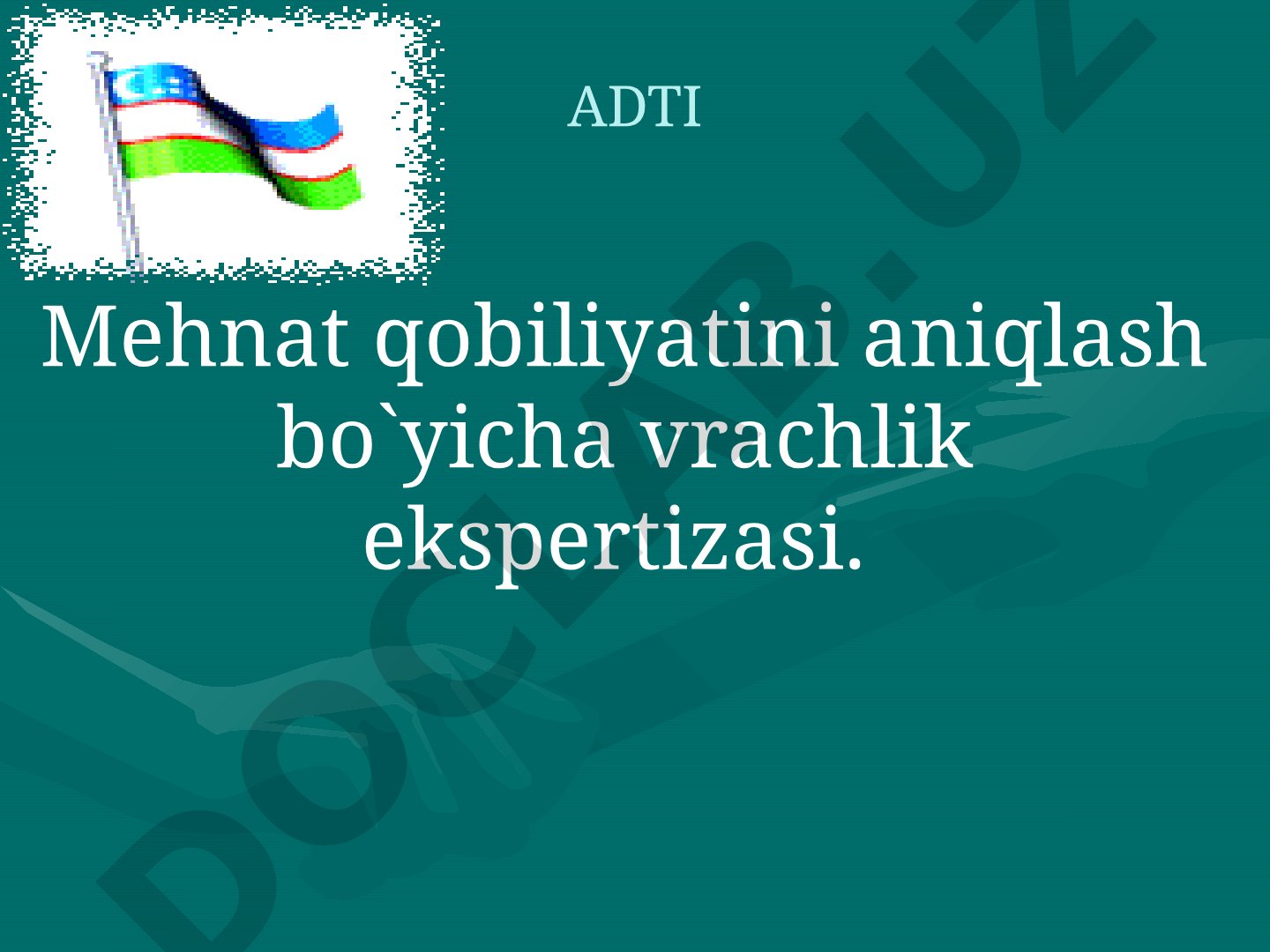 Mehnat qobiliyatini aniqlash bo'yicha vrachlik ekspertizasi
