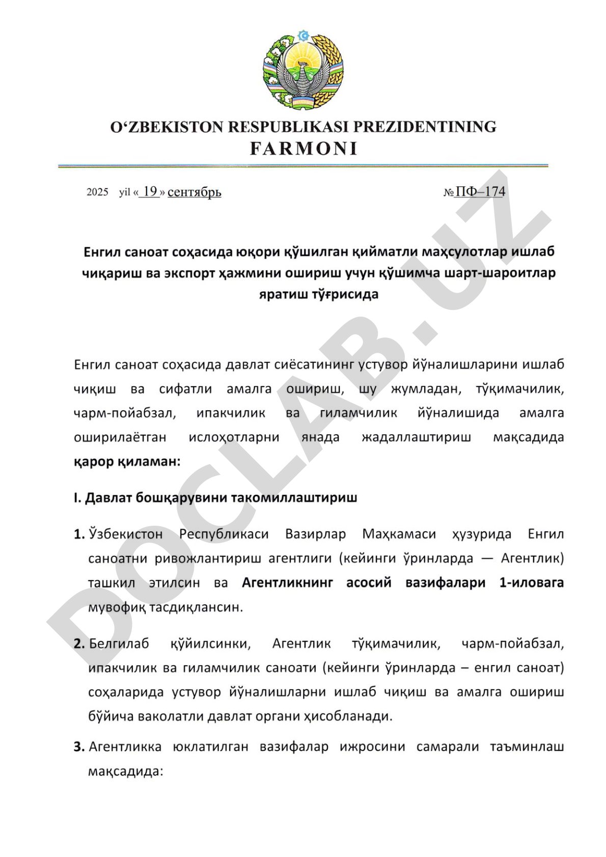 Metama'lumot yaratish qoidalari