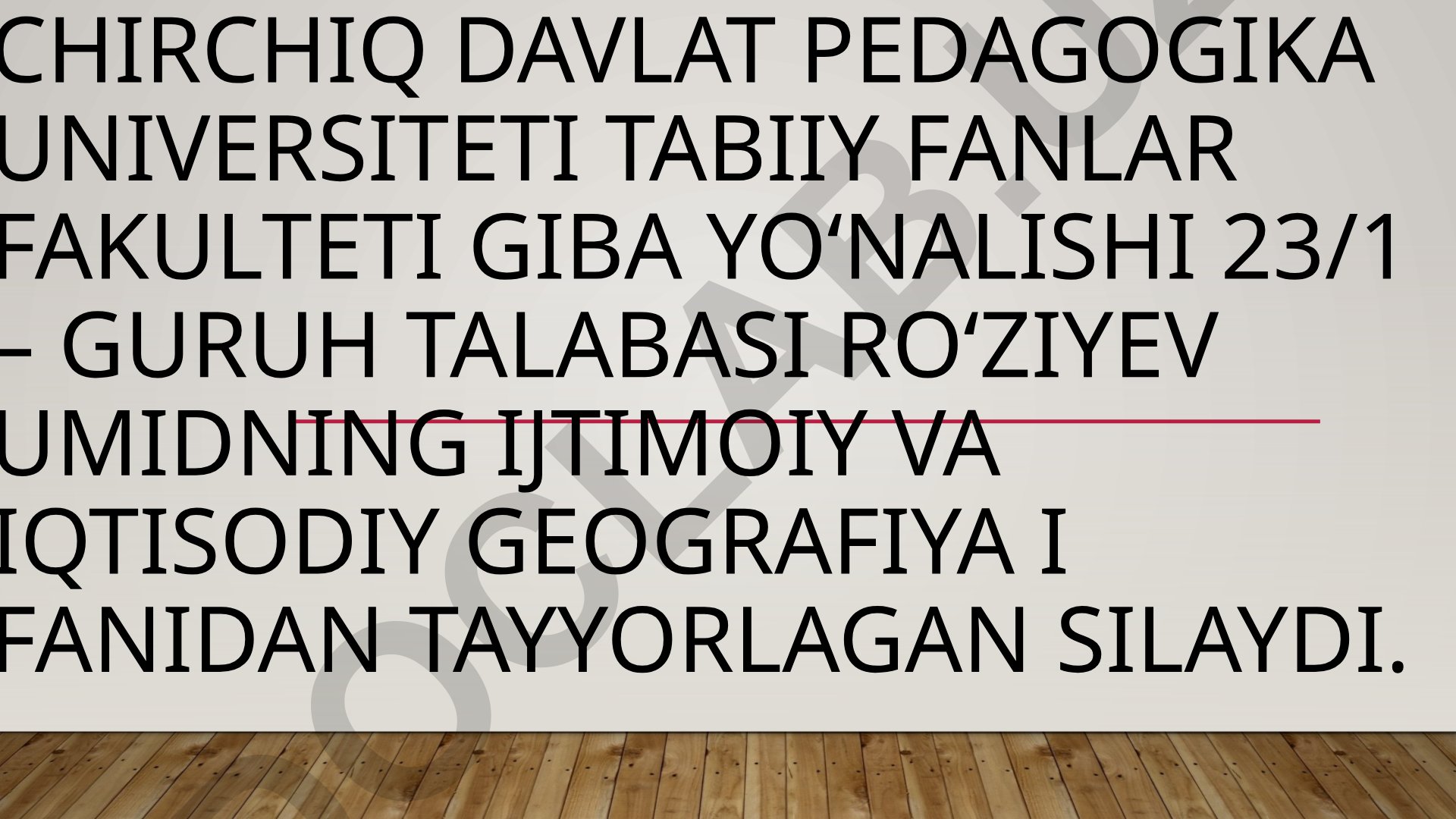 Ekvador respublikasining tabiiy sharoiti, iqtisodiyoti va turizmi