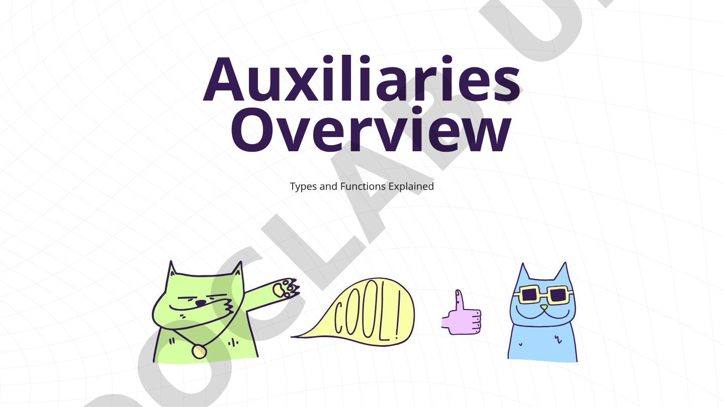 Auxiliaries Overview Types and Functions Explained