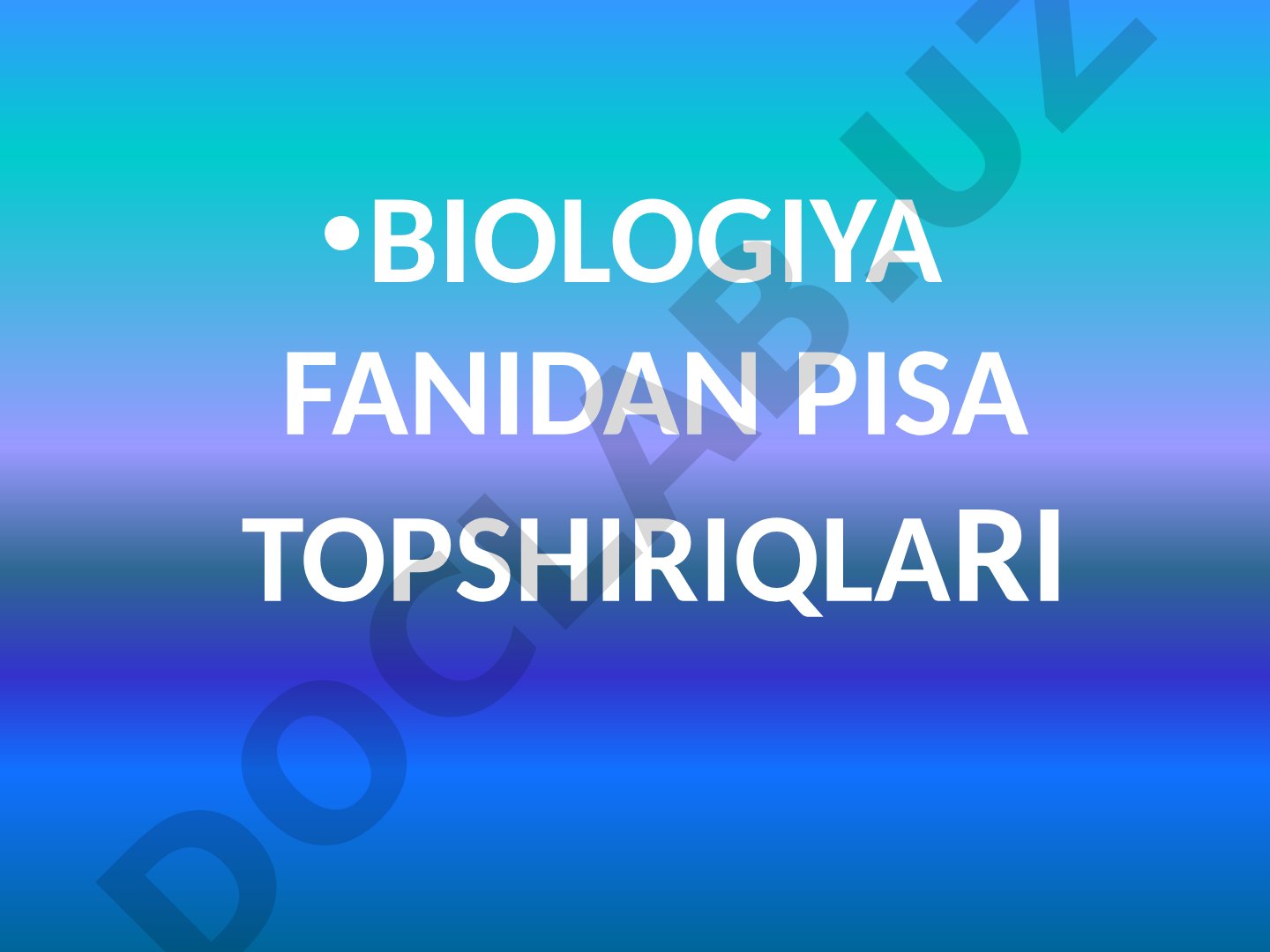 Ildam kaltakesakning tuzilishi, ko`payishi va rivojlanishi