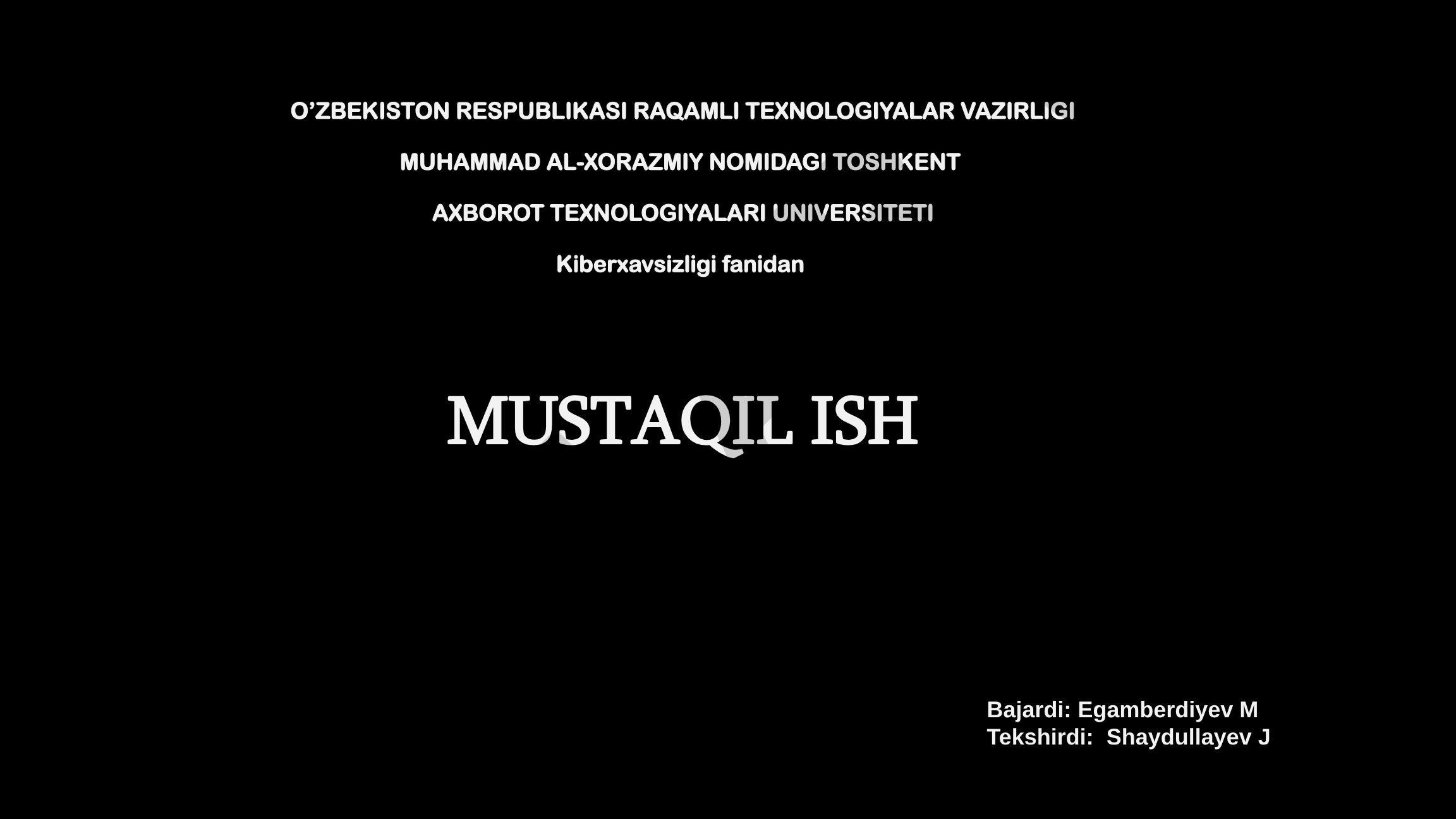 Kiberxavfsizlik sohasida karrera yoʻllarini oʻrganish