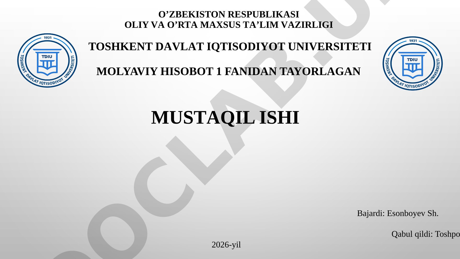 8-sonli MHXS: Buxgalteriya siyosati, buxgalteriya baholash va xatolardagi o'zgarishlar
