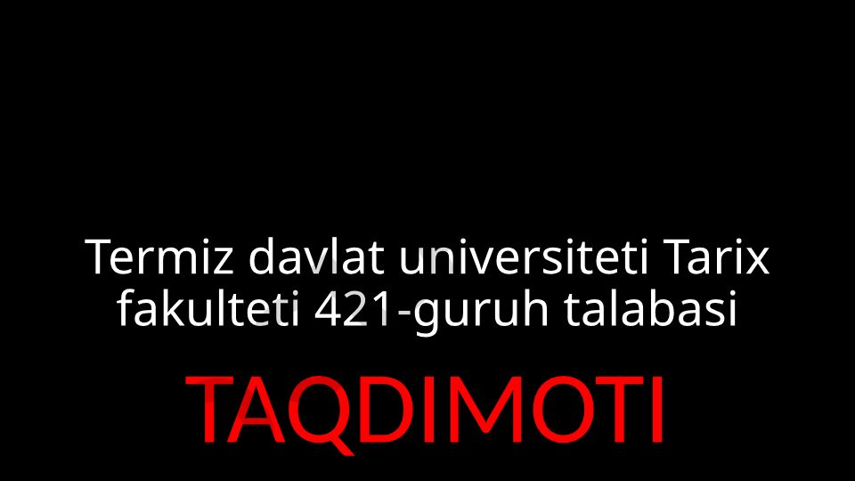 So'g'd vohasi antropologiyasi ilmiy o'rganilishi
