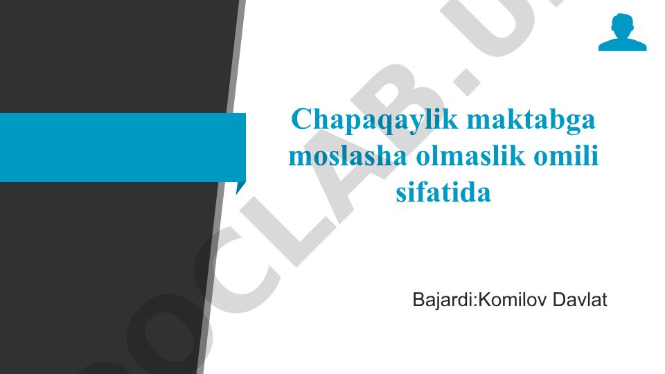 Chapaqaylik va maktabga moslasha olmaslik omillari