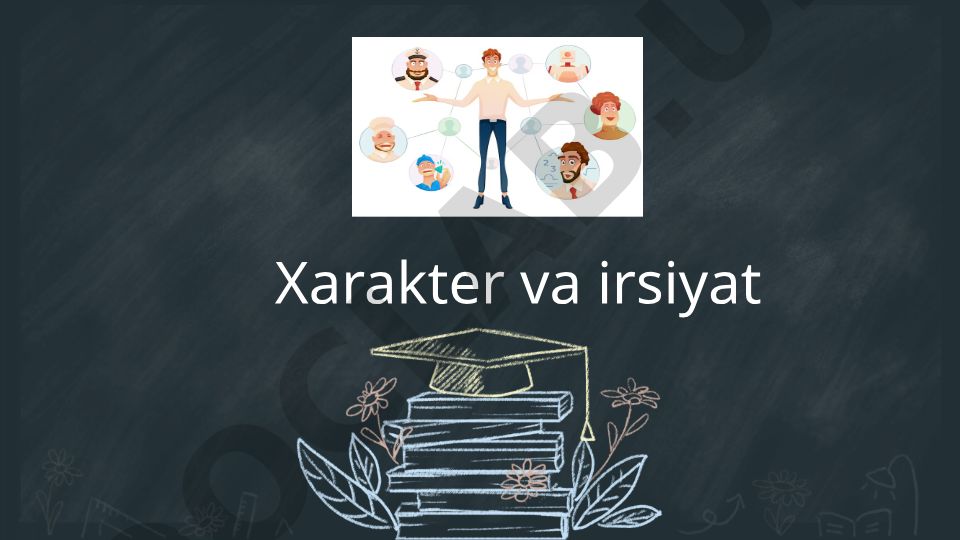Xarakter va irsiyatning psixologik mohiyati va o'zaro bog'liqligi