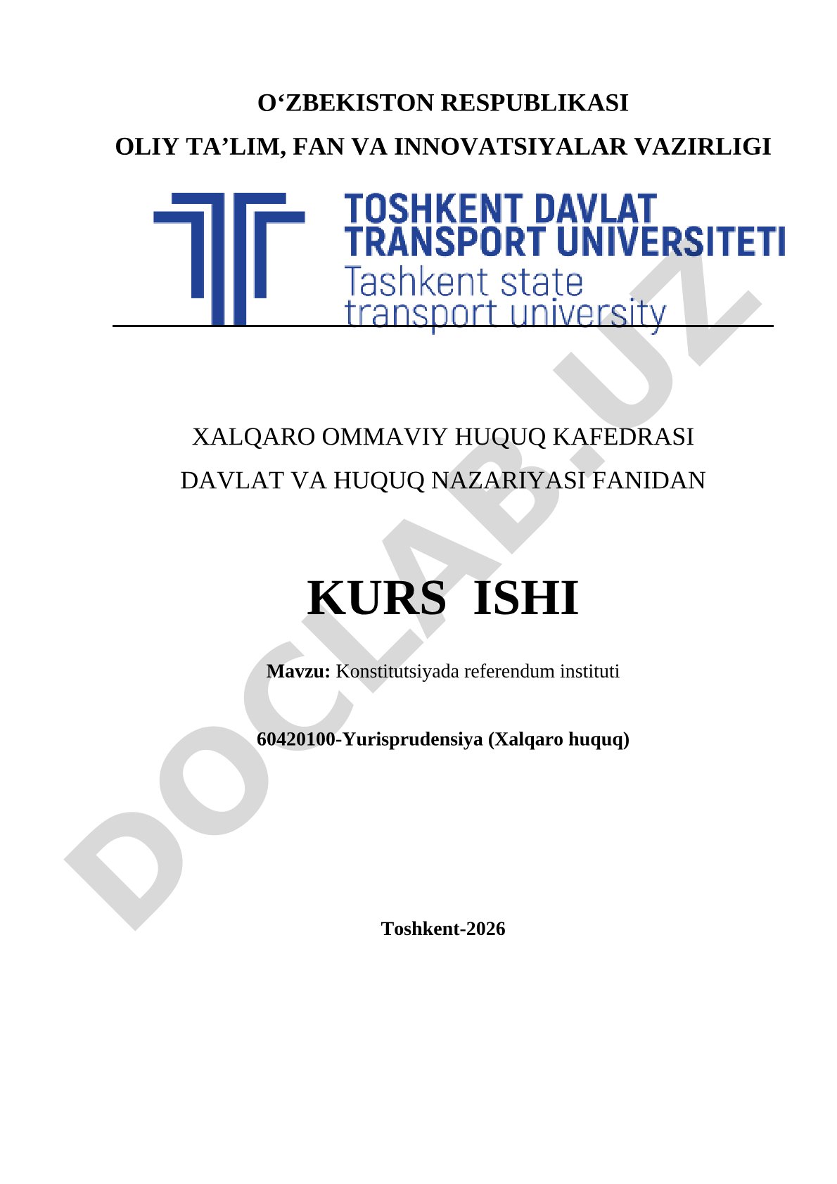 Konstitutsiyada referendum instituti