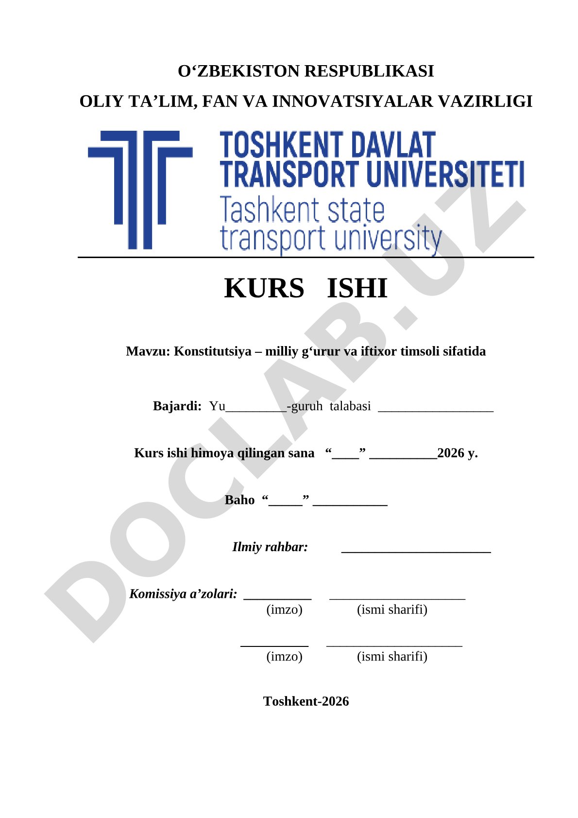 Konstitutsiya – milliy g‘urur va iftixor timsoli sifatida