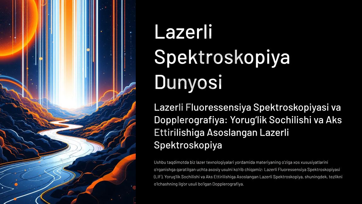 Lazerli Fluoressensiya Spektroskopiyasi, Yorug'lik Sochilishi va Dopplerografiya