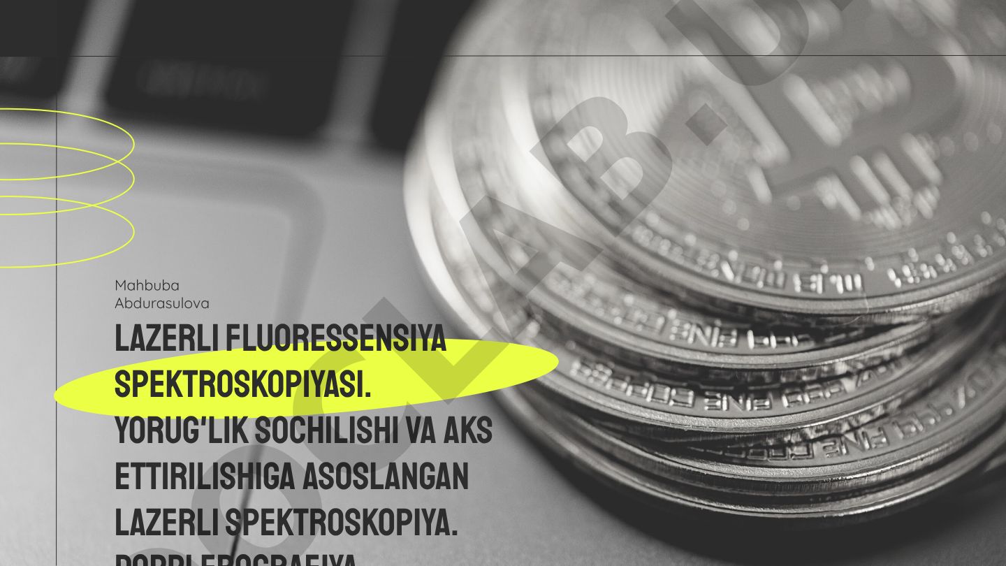 Lazerli fluoressensiya spektroskopiyasi va Dopplerografiya