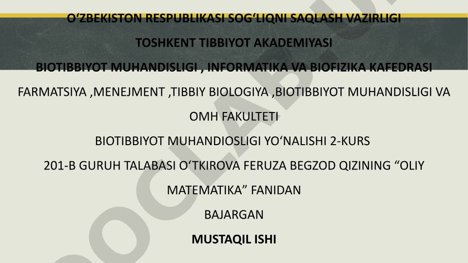 Ehtimollar nazariyasi teoremalari