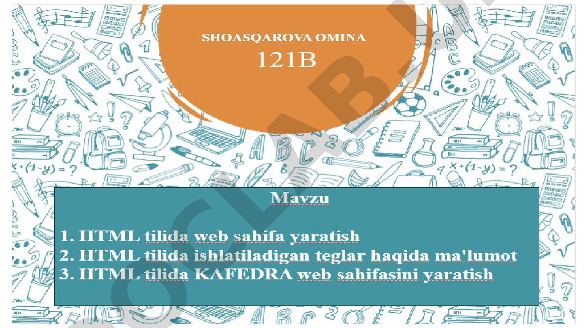 HTML tili tarixi va imkoniyatlari