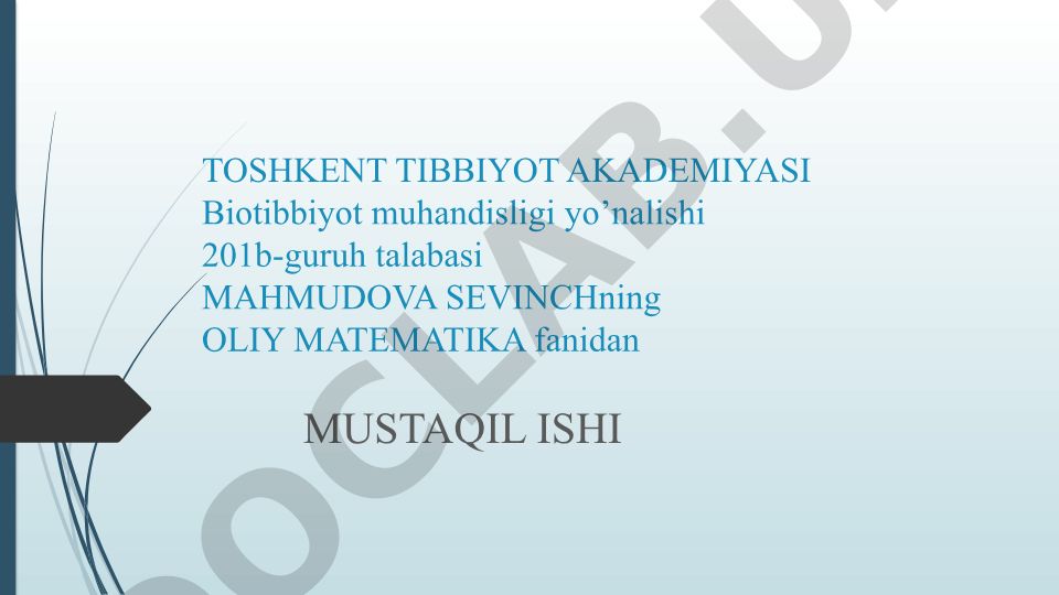 Absolyut uzluksiz tasodifiy miqdorning taqsimot funksiyasi va ehtimollik taqsimot zichligi