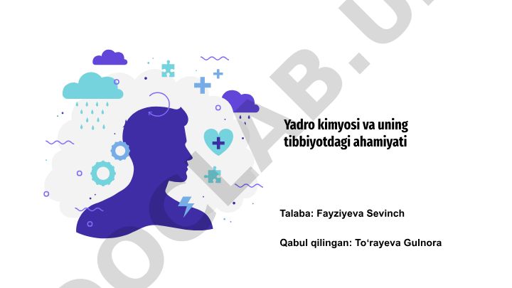 Yadro kimyosi va uning tibbiyotdagi ahamiyati