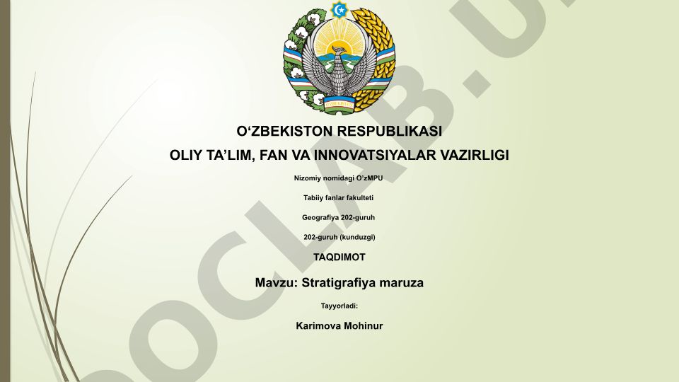 Stratigrafiya maruza