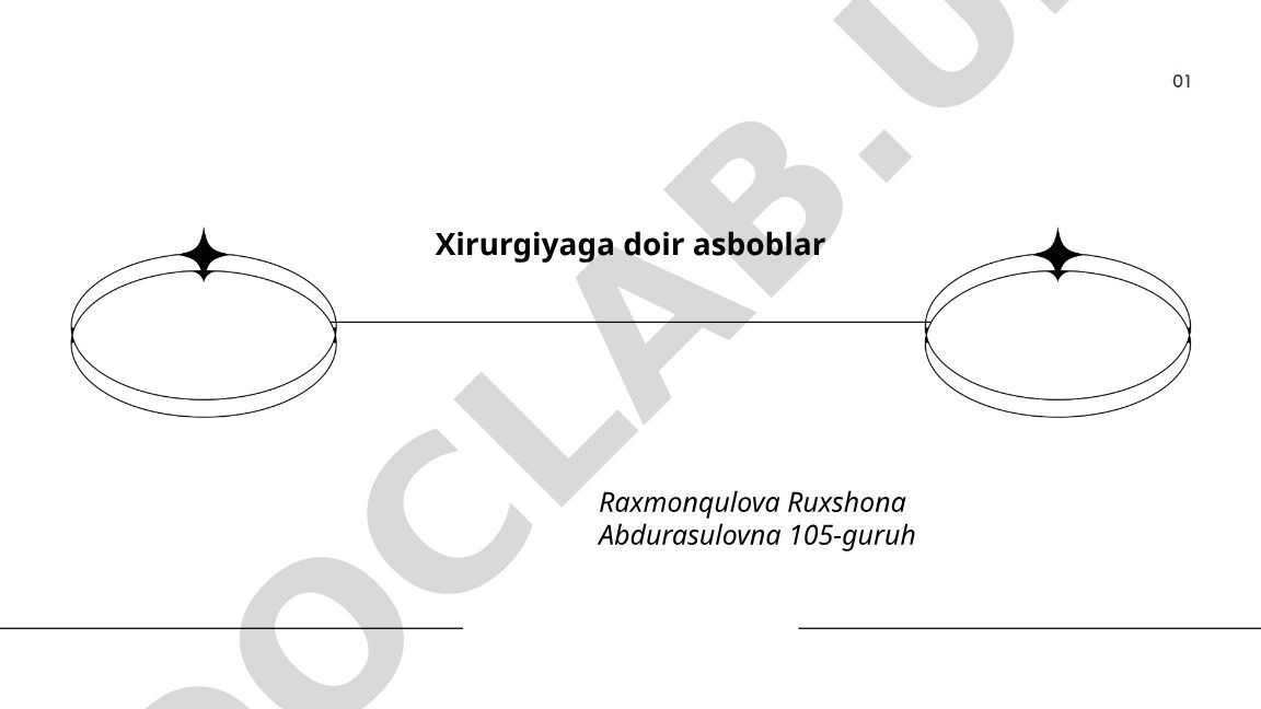 Jarrohlik asboblarining klassifikatsiyasi va turlari