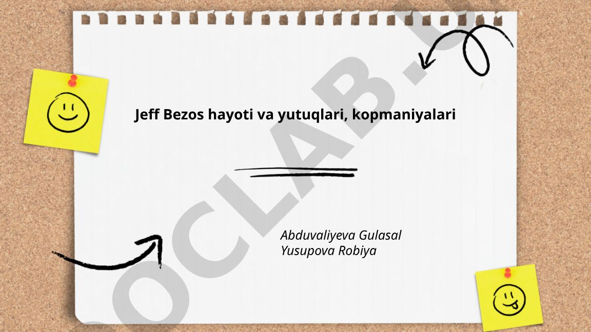 Jeff Bezos hayoti va yutuqlari, kompaniyalari