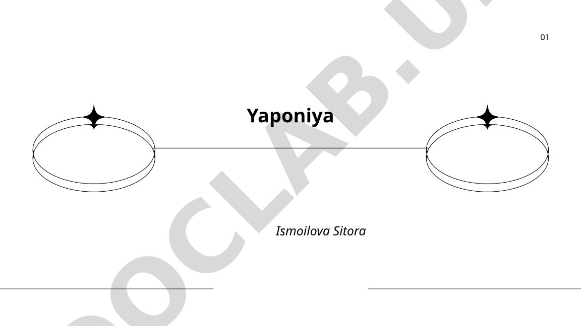 Yaponiya tarixi, geografiyasi va siyosati