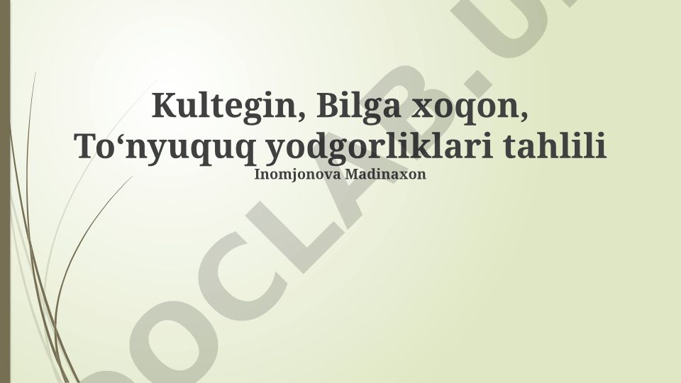 Kultegin, Bilga xoqon, Toʻnyuquq yodgorliklari tahlili
