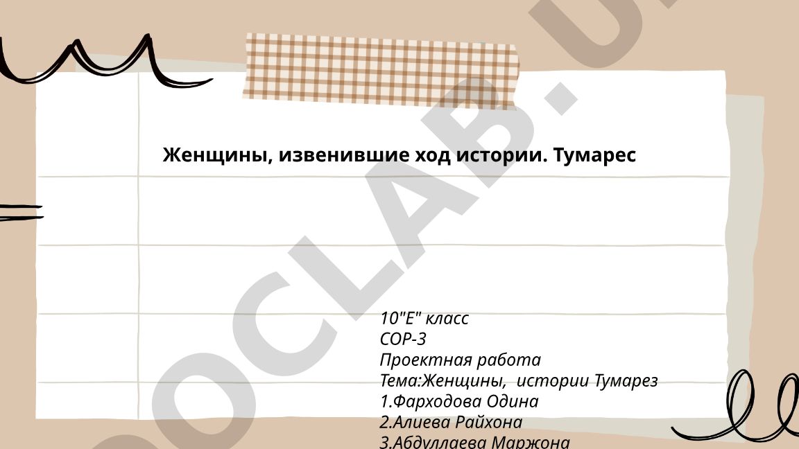 Женщины, изменившие ход истории