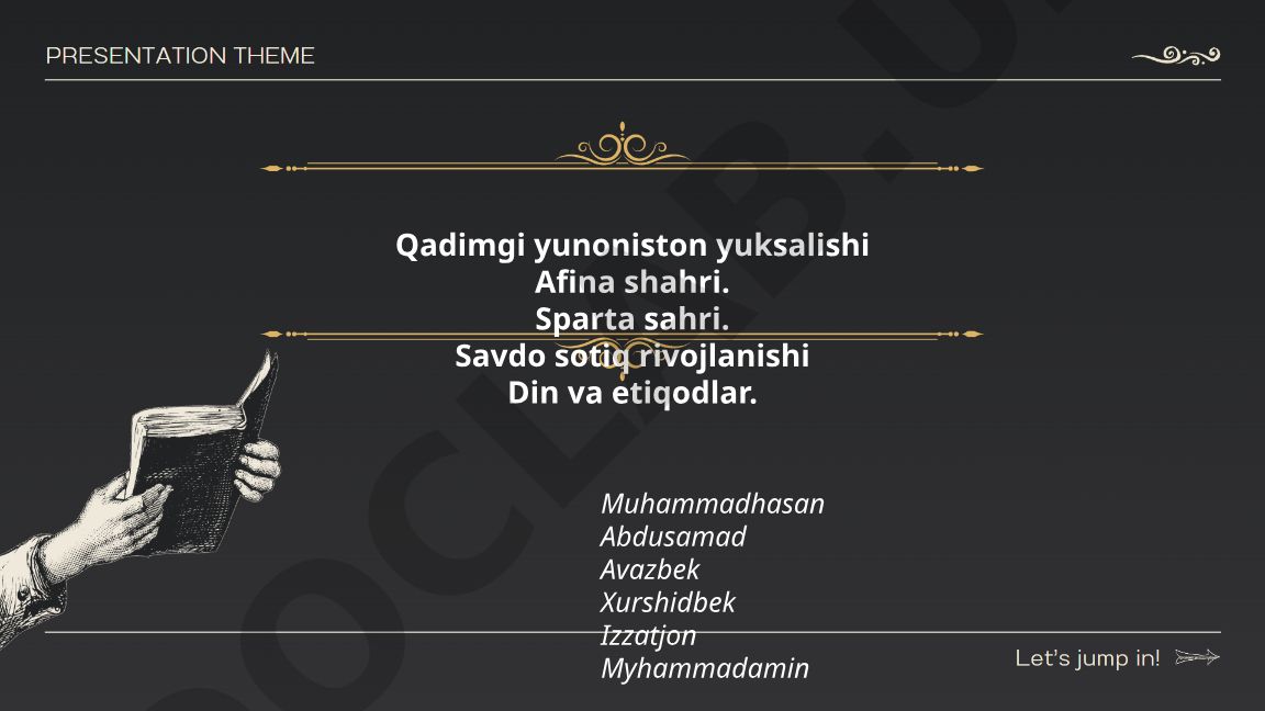 Qadimgi Yunonistonning siyosiy rivojlanishi va polis tizimi