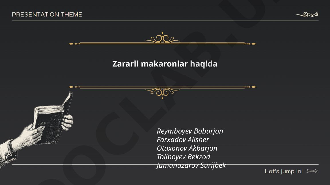 Zararli makaronlar va ularni aniqlash usullari