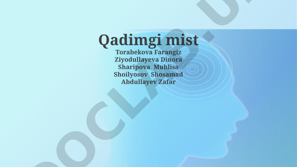Qadimgi Misrda Ptah ma'budining roli va Memfis shahri