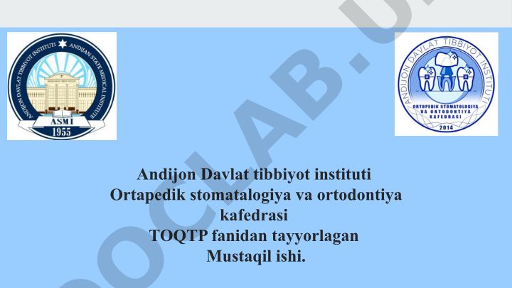 Implantatlarga bolgan ko’rsatma va qarshi ko’rsatmalar