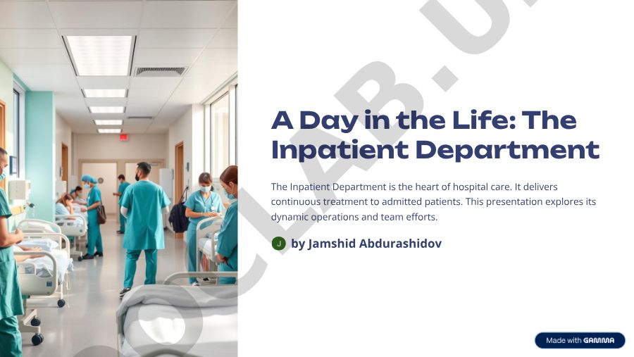 A Day in the Life: The Inpatient Department