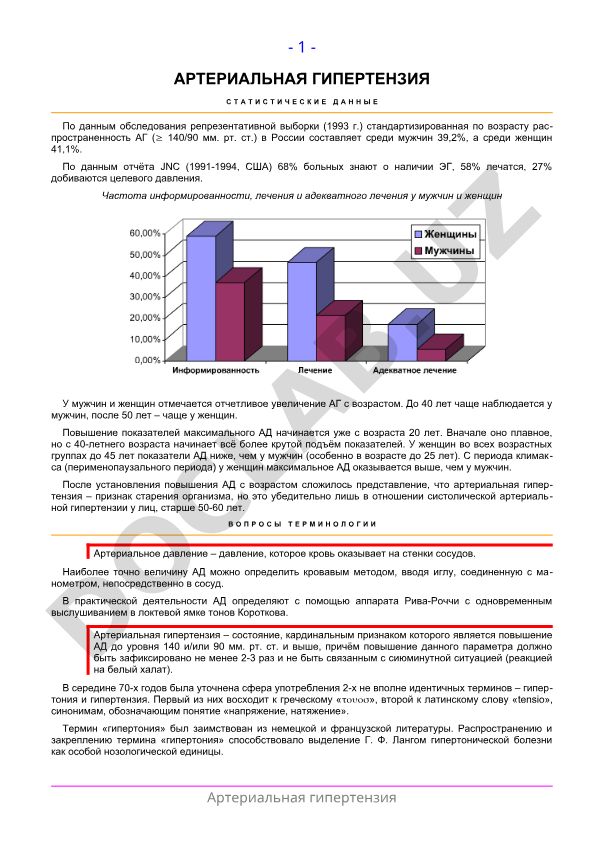 Артериальная гипертензия: статистические данные и возрастные особенности