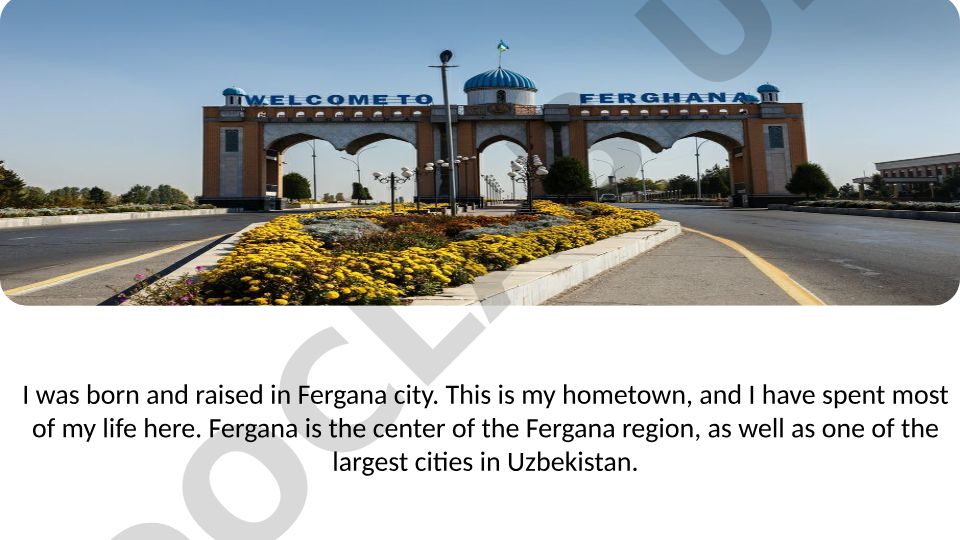 Fergana city description and attractions