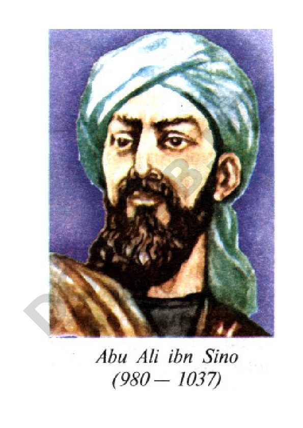 Abu Ali ibn Sino hayoti va ilmiy merosi