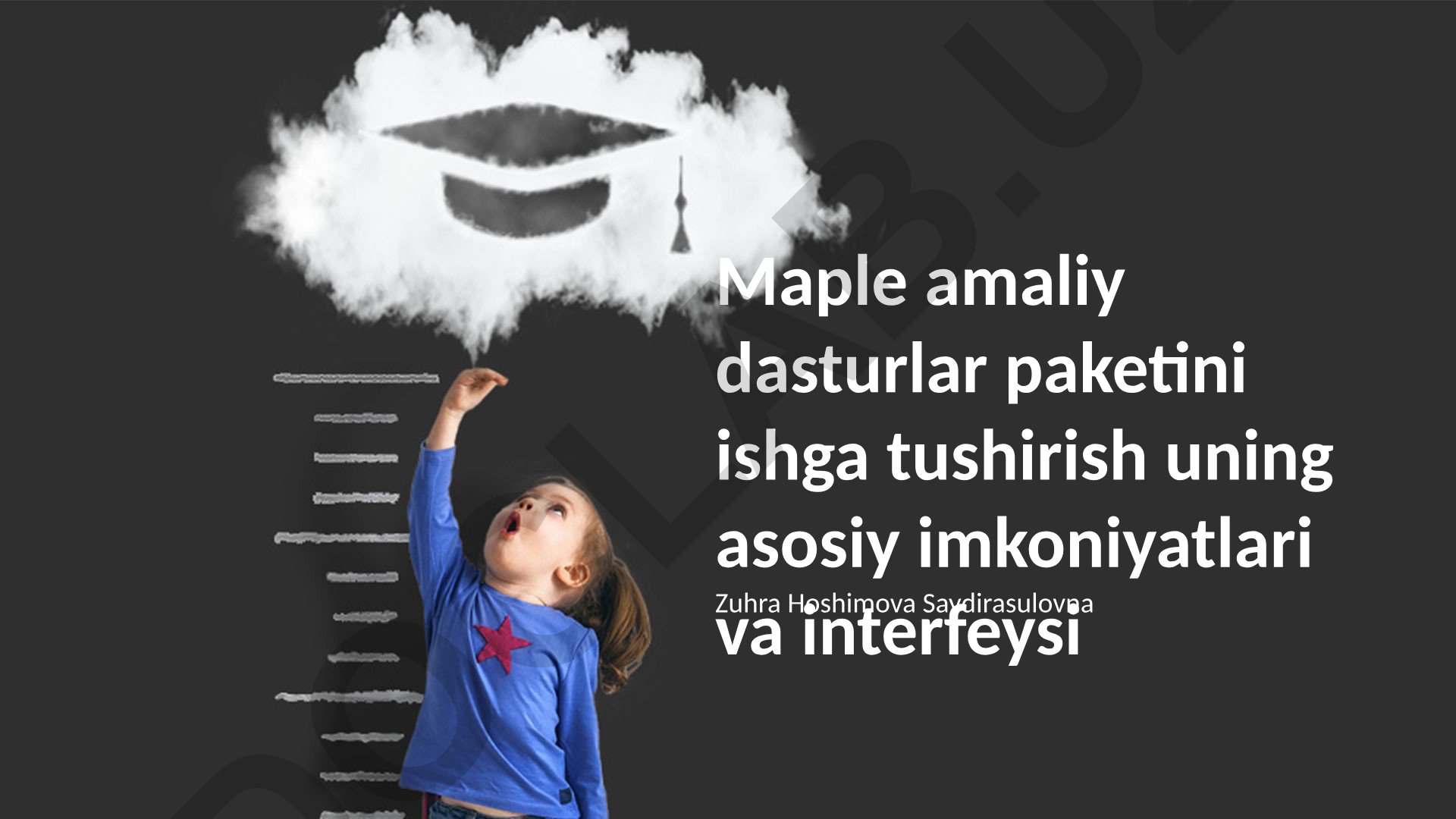 Maple dasturining asosiy imkoniyatlari va interfeysi