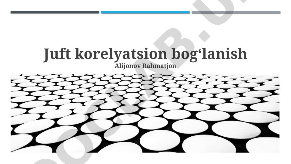Juftlangan korrelyatsiya: tushunchalar, hisoblash va tahlil