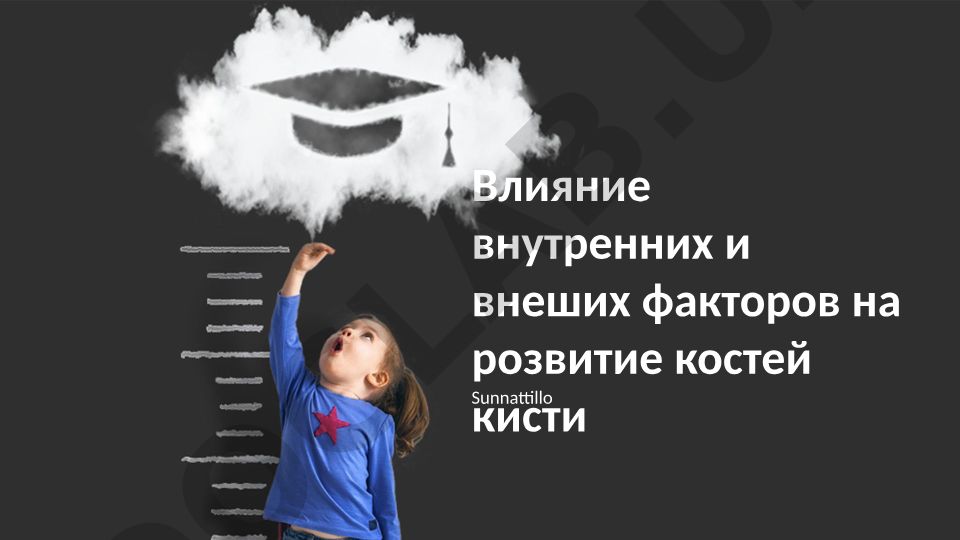 Влияние внутренних и внешних факторов на развитие костей кисти