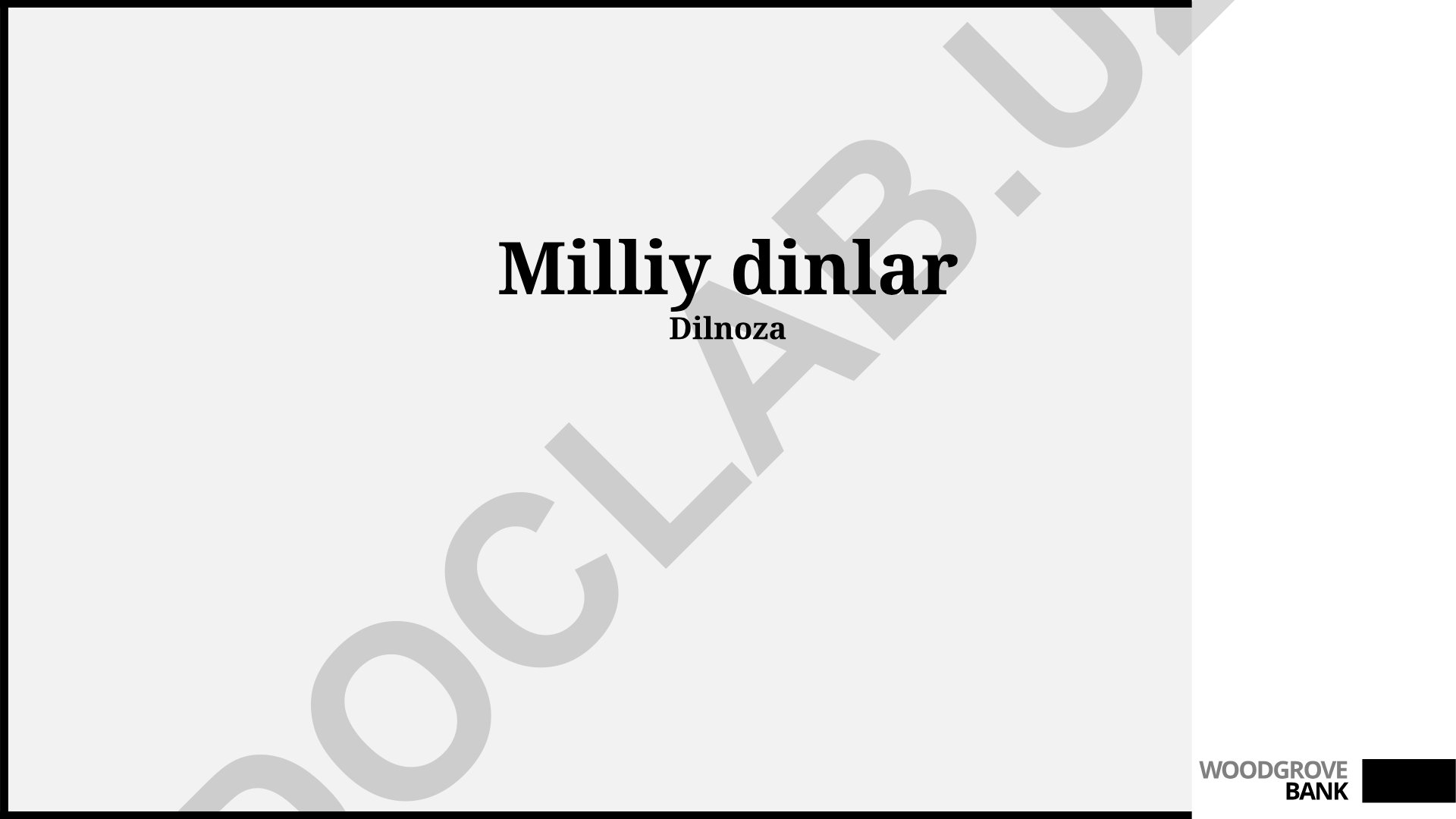 Milliy dinlar: ta'rif, xususiyatlar va ularning roli