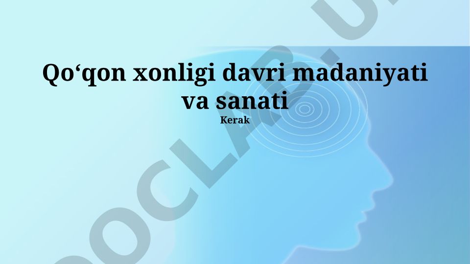Qoʻqon xonligi davri madaniyati va sanati