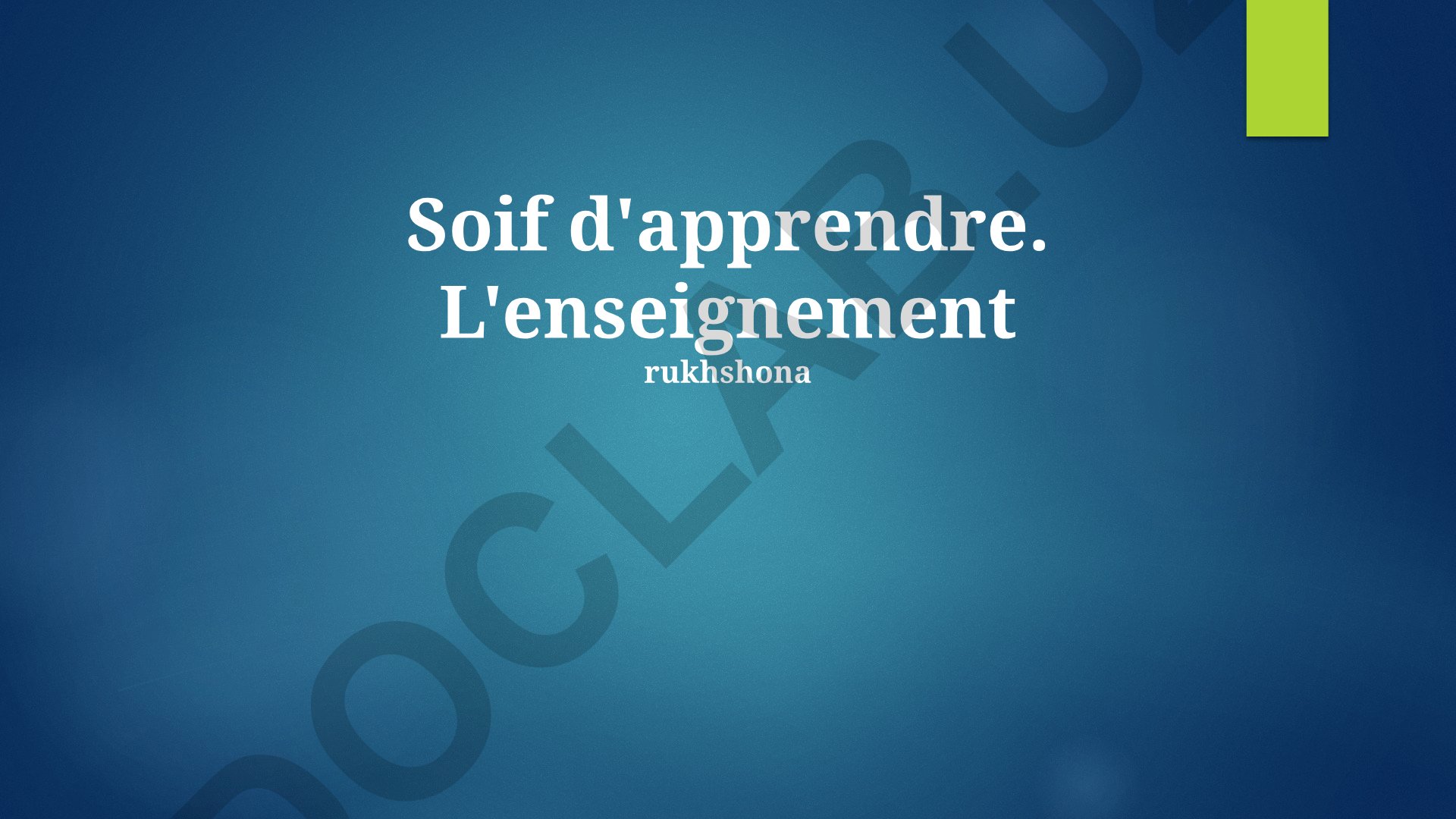 L'impact de l'éducation sur la société et le développement