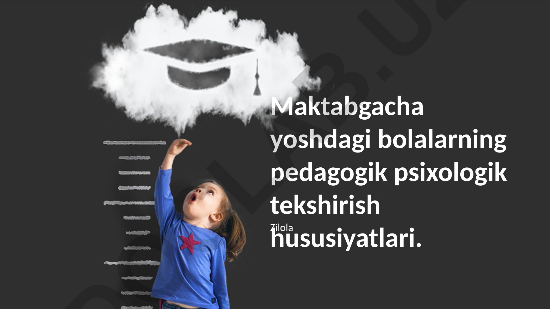 Maktabgacha yoshdagi bolalarning pedagogik-psixologik tekshirish hususiyatlari